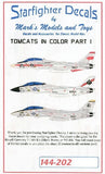 Starfighter Decals 1/144 Tomcats in Color Pt.1 for RVL