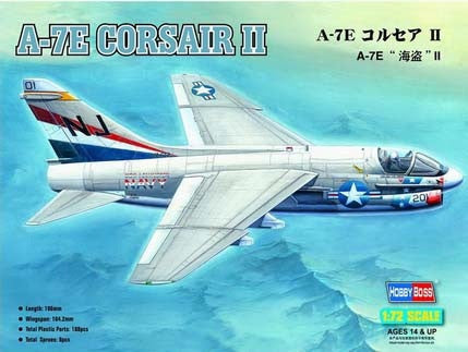 Hobby Boss Aircraft 1/72 A-7E Corsair II Kit