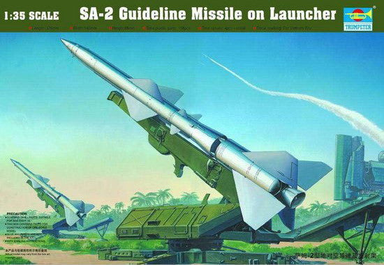Trumpeter Military Models 1/35 SA2 Guideline Missile w/Launcher Cabin Kit