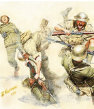 Master Box Ltd 1/35 Hand to Hand Combat British & German Infantry N.Africa WWII (5) Kit