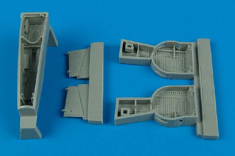 Aires Hobby Details 1/48 P39 Wheel Bays For HSG (Resin)