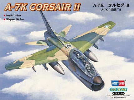 Hobby Boss Aircraft 1/72 A-7K Corsair II Kit