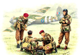 Master Box Ltd 1/35 WWII British Paratroopers Rigid Landing Operation Market Garden (4) Kit