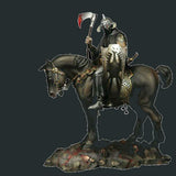 Moebius Sci-Fi 1/10 Frazetta: Death Dealer Warrior w/Horse Kit