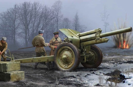 Trumpeter Military Models 1/35 Soviet 122mm Howitzer 1938 M30 Gun Early Version Kit