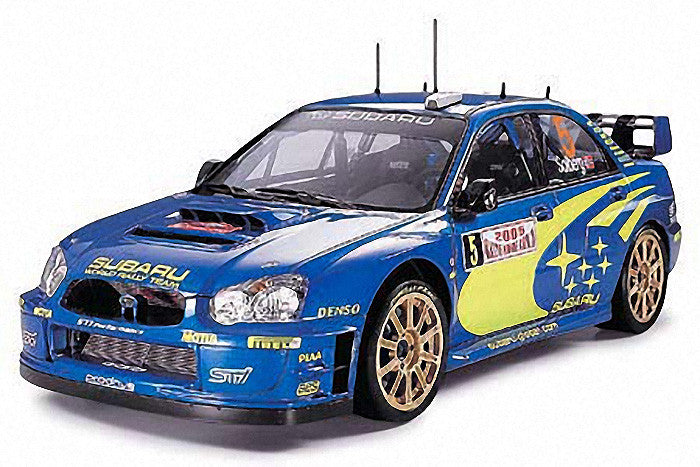 Tamiya Model Cars 1/24 Subaru Impreza WRC Monte Carlo 2005 Race Car Kit