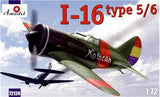 A Model From Russia 1/72 I16 Type 5/6 Soviet Fighter (Spanish/Red Army) Kit