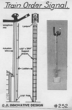 JL Innovative Design HO Non-Operating Train Order Signal