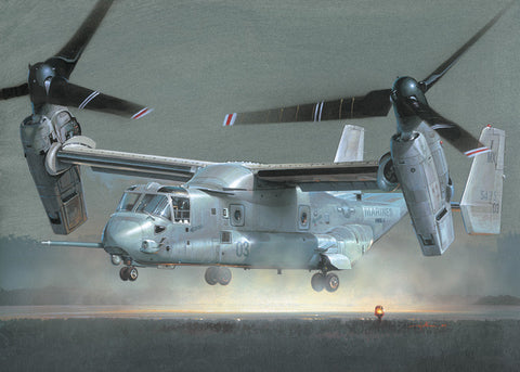 Italeri Aircraft 1/48 V22 Osprey Helicopter Kit