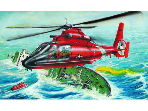 Trumpeter Aircraft 1/48 HH65A Dolphin Search & Rescue Helicopter Kit