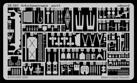 Eduard Details 1/48 Armor- Schwimmwagen for TAM