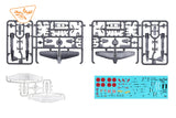 Clear Prop 1/144 Ki51 Sonia Japanese Assault Aircraft (2) (Starter) Kit