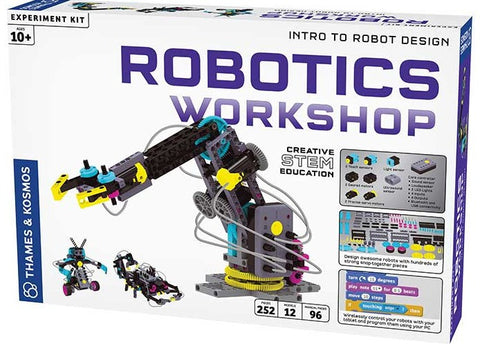 Thames & Kosmos Robotics Workshop Intro to Robot Design Creative STEM Experiment Kit