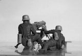 ICM Military Models 1/35 WWII German MG08 Machine Gun Team (2) (New Tool) Kit