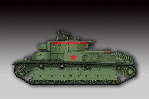 Trumpeter Military Models 1/72 Soviet T28 Medium Tank w/Welded Turret Kit