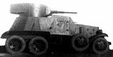 Unimodel Military 1/72 Ba6M Soviet Armored Vehicle Kit