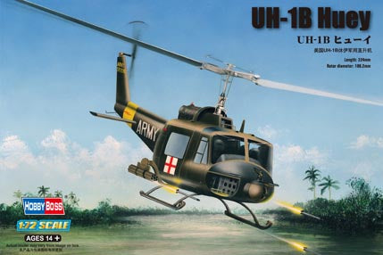 Hobby Boss Aircraft 1/72 UH-1B Huey Kit