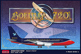 Roden Aircraft 1/144 B720 Caesar's Chariot Bee Gees 1979 USA Tour Airliner Kit