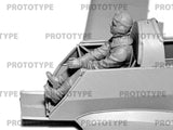 ICM Aircraft 1/32 WWII Axis Pilots in the Cockpit (German, Italian, Japanese) (New Tool) Kit