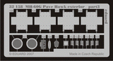 Eduard Details 1/35 Aircraft- MH60G Pave Hawk Exterior for ACY (Painted)
