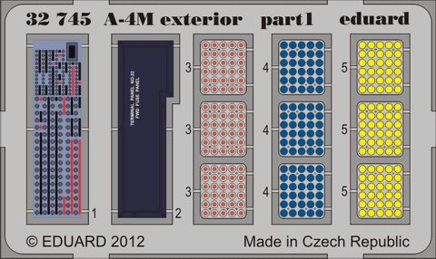 Eduard Details 1/32 Aircraft- A4M Exterior for TSM (Painted)