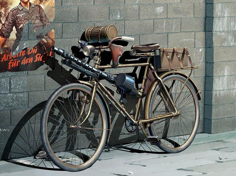 Master Box Ltd 1/35 WWII German Military Bicycle Kit