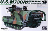 AFV Club Military 1/35 M730A1 Chaparral Tank Kit