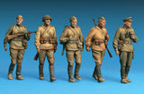 MiniArt Military Models 1/35 Soviet Infantry w/Weapons & Equipment Special Edition Kit