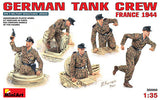 MiniArt Military Models 1/35 German Tank Crew France 1944 Kit