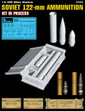 MiniArt Military Models 1/35 Soviet 122mm Ammunition & Boxes Kit