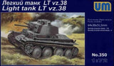 Unimodel Military 1/72 Praga LTvz38 WWII Light Tank Kit