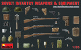 MiniArt Military Models 1/35 Soviet Infantry Weapons & Equipment Kit