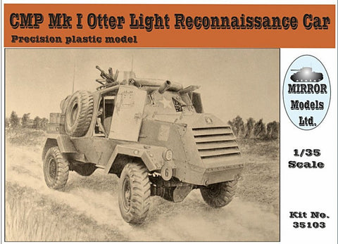 Mirror Models Military 1/35 CMP Mk I Otter Light Recon Car Kit