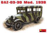 MiniArt Military Models 1/35 GAZ03-30 Mod 1938 Military Bus Kit