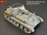 MiniArt Military 1/35 Soviet Su76M Tank w/Crew Special Edition Kit