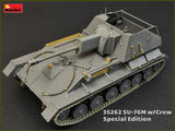 MiniArt Military 1/35 Soviet Su76M Tank w/Crew Special Edition Kit