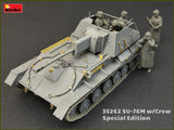 MiniArt Military 1/35 Soviet Su76M Tank w/Crew Special Edition Kit