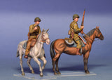 MiniArt Military 1/35 US Horsemen Normandy 1944 (2 Mtd) Kit