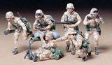 Tamiya Military 1/35 US Modern Soldiers Desert Scheme (6 Figures) Kit