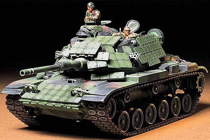 Tamiya Military 1/35 M60A1 USMC Tank w/Reactive Armor Kit