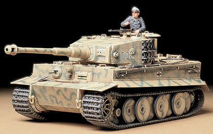 Tamiya Military 1/35 Tiger I Mid Prod Tank Kit