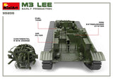 MiniArt Military 1/35 M3 Lee Early Production Tank w/Full Interior (New Tool) Kit