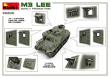 MiniArt Military 1/35 M3 Lee Early Production Tank w/Full Interior (New Tool) Kit