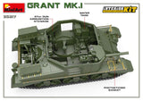 MiniArt Military 1/35 M3 Grant Mk1 Tank w/Full Interior (New Tool) Kit