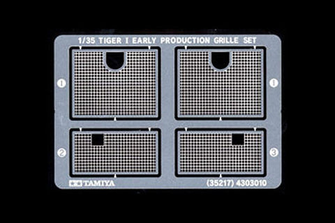 Tamiya Military 1/35 Tiger I Photo-Etched Grille Set Kit