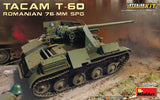 MiniArt Military 1/35 WWII Romanian Tacam T60 76mm SPG Tank w/Full Interior Kit