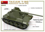 MiniArt Military 1/35 WWII Romanian Tacam T60 76mm SPG Tank w/Full Interior Kit