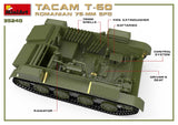 MiniArt Military 1/35 WWII Romanian Tacam T60 76mm SPG Tank w/Full Interior Kit