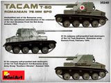 MiniArt Military 1/35 WWII Romanian Tacam T60 76mm SPG Tank w/Full Interior Kit