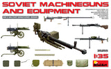 MiniArt Military 1/35 Soviet Machine Guns & Equipment Kit